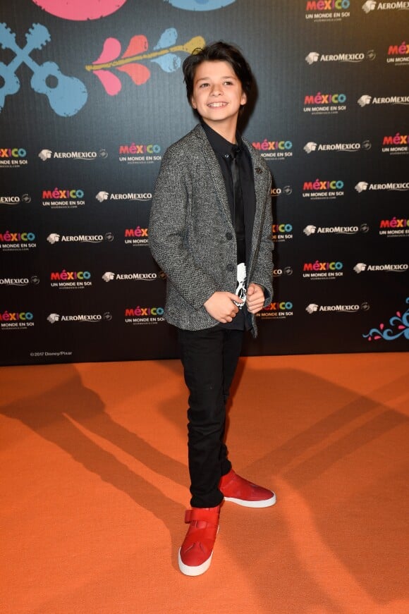 Andrea Santamaria - Projection du nouveau film d'animation Pixar "Coco" au Grand Rex à Paris, le 14 novembre 2017. © Coadic Guirec/Bestimage