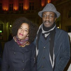 Marco Prince et sa fille Lola - Générale de la pièce "La porte à côté" au Théâtre Édouard VII à Paris, le 10 fevrier 2014.
