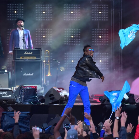 Marco Prince du groupe FFF - Concert de charité "Printemps Solidaire" sur la Place de la Concorde à Paris le 17 septembre 2017. © Giancarlo Gorassini/Bestimage