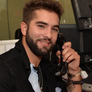 Kendji Girac lors de la 13ème édition du Charity Day dans la salle des marchés d'Aurel BGC dans le quartier de la Bourse à Paris le 11 septembre 2017.  © Veeren / Bestimage