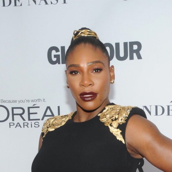 Serena Williams à la soirée Women Of The Year Awards au théâtre Kings dans le quartier de Brooklyn à New York, le 13 novembre 2017.