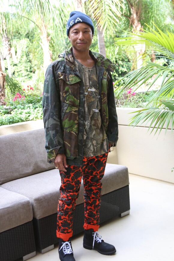 Pharrell Williams au Four Seasons à Los Angeles, le 1er novembre 2016.