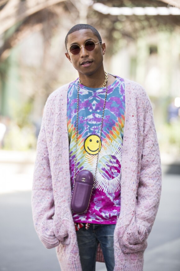 Pharrell Williams au défilé de mode Haute Couture automne-hiver 2017/2018 "Chanel" au Grand Palais à Paris, le 4 juillet 2017 © Olivier Borde/Bestimage