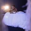Serena Williams pose dans sa robe de mariée. Instagram, novembre 2017