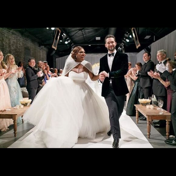 Le photographe Allan Zepeda a partagé cette photo du mariage de Serena Williams sur son compte Instagram. Novembre 2017