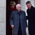 Charles Aznavour et Alain Suguenot - 157ème vente aux enchères des vins des Hospices de Beaune à Beaune le 19 novembre 2017. © Giancarlo Gorassini/Bestimage