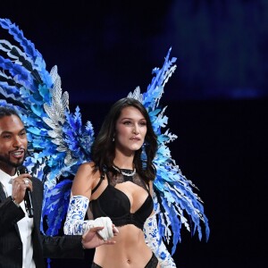 Miguel et Bella Hadid - Défilé Victoria's Secret 2017 à la Mercedes-Benz Arena Shanghai. Shanghaï, le 20 novembre 2017.