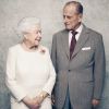 La reine Elizabeth II et le prince Philip, duc d'Edimbourg, photographiés le 18 novembre 2017 au château de Windsor par Matt Holyoak à l'occasion de leurs noces de platine (70 ans de mariage), anniversaire célébré le 20 novembre. © Matt Holyoak/CameraPress/BestImage