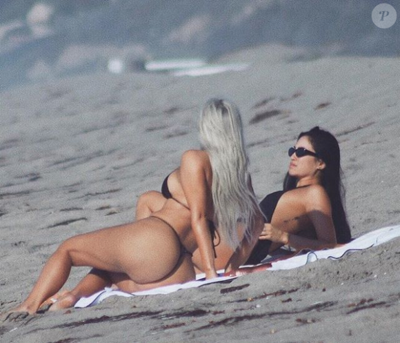 Kim Kardashian et Stephanie Shepherd. Septembre 2017.