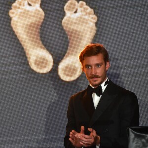 Pierre Casiraghi lors de la remise du Golden Foot Hublot Award 2017 à Iker Casillas à l'hôtel Mériden à Monaco le 7 novembre 2017. © Bruno Bebert/Bestimage