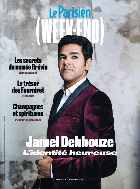 Jamel Debbouze en couverture du Parisien (Week-end) du 24 novembre 2017.