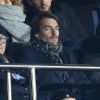 Camille Lacourt et son amie Hajiba Fahmy - Match de footbal PSG - Troyes au Parc des Princes à Paris le 29 novembre 2017. © Cyril Moreau/Bestimage