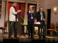 Anémone, entourée d'Hervé Vilard et Yoann Fréget, pour ses 50 ans de carrière