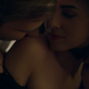 Agathe Auproux dans le clip de la chanson "Pourquoi tu t'en vas ?"  Charlie Boisseau. Novembre 2017.