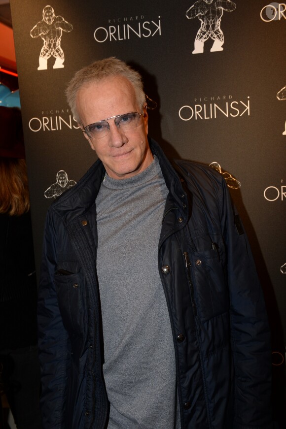 Exclusif - Christophe Lambert - Cocktail d'inauguration de la première galerie Pop Art Concept store entièrement dédié aux oeuvres de Richard Orlinski à Paris, le 23 novembre 2017. © Rachid Bellak/Bestimage