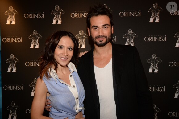 Exclusif - Fabienne Carat et Frédéric Lerner -Cocktail d'inauguration de la première galerie Pop Art Concept store entièrement dédié aux oeuvres de Richard Orlinski à Paris, le 23 novembre 2017. © Rachid Bellak/Bestimage