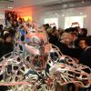 Exclusif - Atmosphère - Cocktail d'inauguration de la première galerie Pop Art Concept store entièrement dédié aux oeuvres de Richard Orlinski à Paris, le 23 novembre 2017. © Rachid Bellak/Bestimage