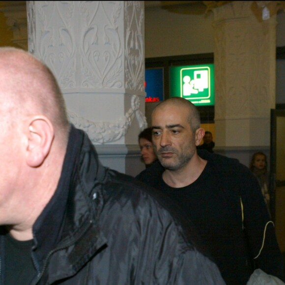 Denis Barthe et Serge Teyssot-Gay à Vilnius en mars 2004.