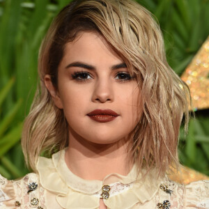 Selena Gomez à la soirée The Fashion Awards 2017 au Royal Albert Hall à Londres, le 4 décembre 2017