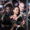Rihanna lance la marque Fenty Beauty By Rihanna à Madrid, le 23 septembre 2017.