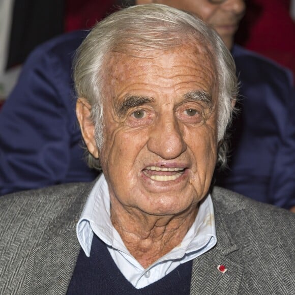 Semi-Exclusif - Jean-Paul Belmondo à la 3e Edition des "Trophées du Bien-Etre" au théâtre des Mathurins à Paris, le 18 septembre 2017. © Pierre Perusseau/Bestimage