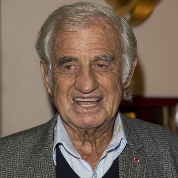 Semi-Exclusif - Jean-Paul Belmondo à la 3e Edition des "Trophées du Bien-Etre" au théâtre des Mathurins à Paris, le 18 septembre 2017. © Pierre Perusseau/Bestimage