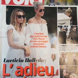 Couverture du magazine Voici, numéro du 15 au 21 décembre 2017.