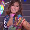 Miss Ile-de-France : Lison di Martino - Concours Miss France 2018. Sur TF1, le 16 décembre 2017.