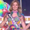 Miss Auvergne : Marie-Anne Halbwachs - Concours Miss France 2018. Sur TF1, le 16 décembre 2017.