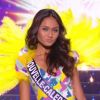 Miss Nouvelle-Calédonie : Levina Naopléon en maillot de bain  - Concours Miss France 2018. Sur TF1, le 16 décembre 2017.