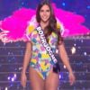 Miss Bourgogne : Mélanie Soares en maillot de bain  - Concours Miss France 2018. Sur TF1, le 16 décembre 2017.