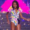 Miss Guyane : Ruth Briquet en maillot de bain  - Concours Miss France 2018. Sur TF1, le 16 décembre 2017.