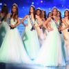 Les Miss rendent hommage à Johnny Hallyday - Concours Miss France 2018. Sur TF1, le 16 décembre 2017.