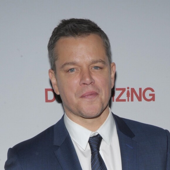 Matt Damon à la projection de 'Downsizing' au théâtre MC Lincoln Square à New York, le 11 décembre 2017