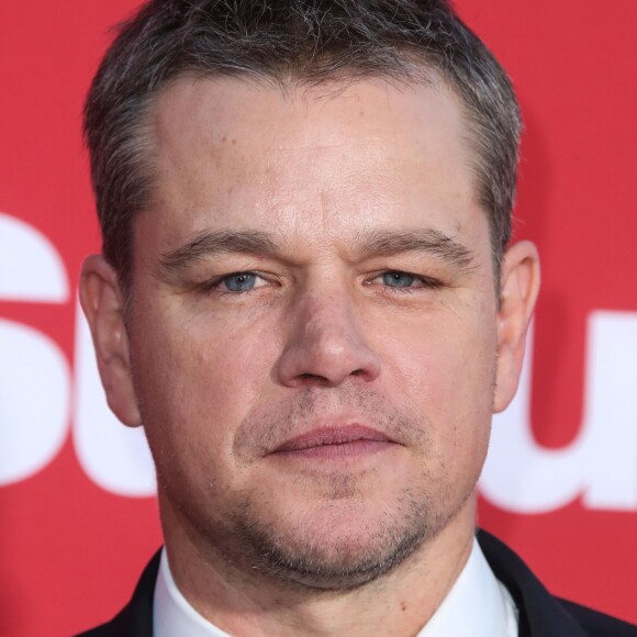 Matt Damon à la première de 'Suburbicon' au théâtre Regency Village à Westwood, le 22 octobre 2017