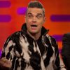 Robbie Williams lors de l'enregistrement de l'émission "The Graham Norton Show" à Londres en le 30 novembre 2017