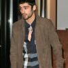 Zayn Malik est aperçu quittant le domicile de sa compagne G.Hadid à New York, le 14 novembre 2017.