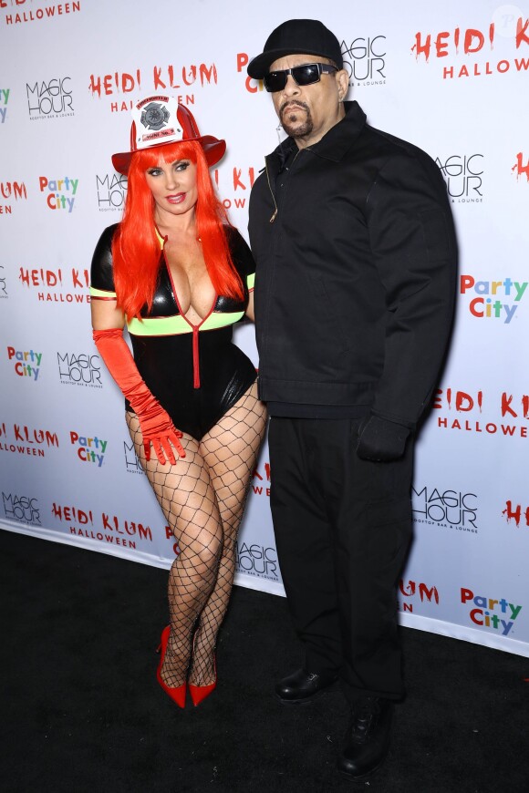 Coco et Ice-T fêtent Halloween à New York, le 31 octobre 2017.
