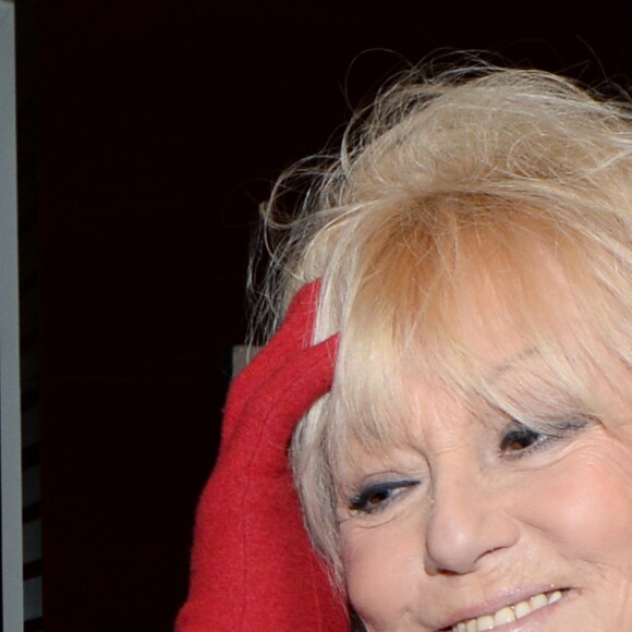 Exclusif - Mylène Demongeot a été décorée du titre de chevalier de la Légion d'honneur par l'éthologue Boris Cyrulnik à Paris. Le 15 décembre 2017 © Daniel Angeli - Stéphane Mulys / Bestimage