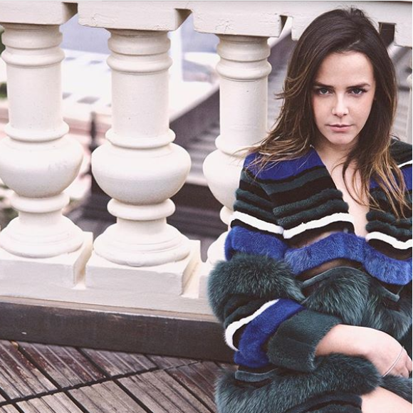 Pauline Ducruet en mode poseuse sur Instagram le 28 novembre 2017