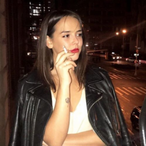 Pauline Ducruet à New York, photo Instagram du 1er décembre 2017