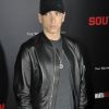 Le rappeur Eminem - Première du film "Southpaw" à New York. Le 20 juillet 2015