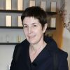 Exclusif - Christine Angot à la soirée pour la collection de parfums "Pour Toujours" de Martine Denisot à la boutique "Liquide" à Paris, le 17 mars 2016. © Olivier Borde/Bestimage