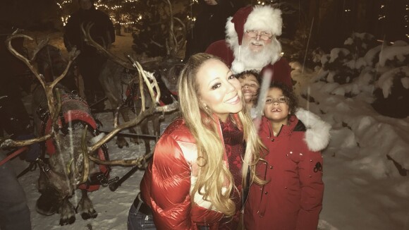 Mariah Carey : Ses jumeaux ont reçu la visite du Père Noël à Aspen