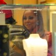 Exclusif - Mariah Carey fait du shopping à Aspen, le 25 décembre 2017.