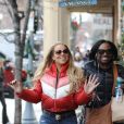 Exclusif - Mariah Carey fait du shopping à Aspen, le 25 décembre 2017.
