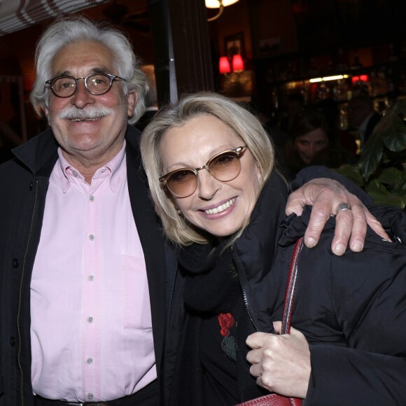 Véronique Sanson et son compagnon Christian Meilland lors de la remise du 10e Prix de la Closerie des Lilas à Paris, le 19 avril 2017 © Cédric Perrin/Bestimage