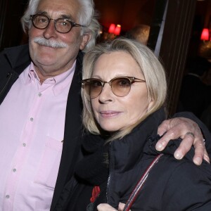 Véronique Sanson et son compagnon Christian Meilland lors de la remise du 10e Prix de la Closerie des Lilas à Paris, le 19 avril 2017 © Cédric Perrin/Bestimage