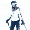 Exclusif - Paris Hilton et son compagnon Chris Zylka font du ski à Aspen, le 28 décembre 2017.