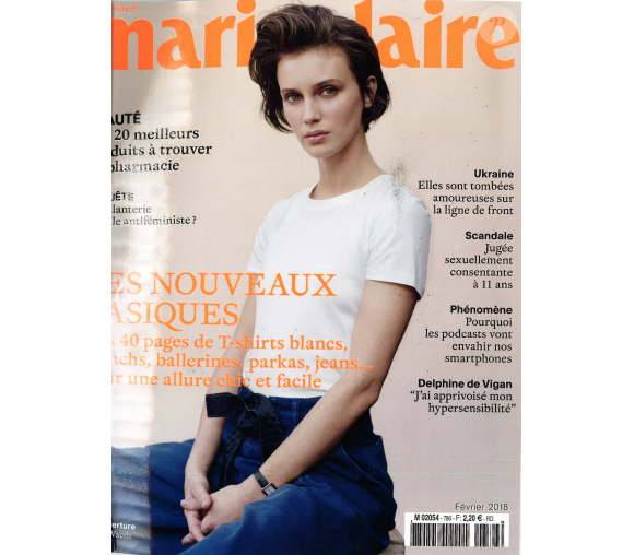 Le magazine Marie Claire du mois de février 2018